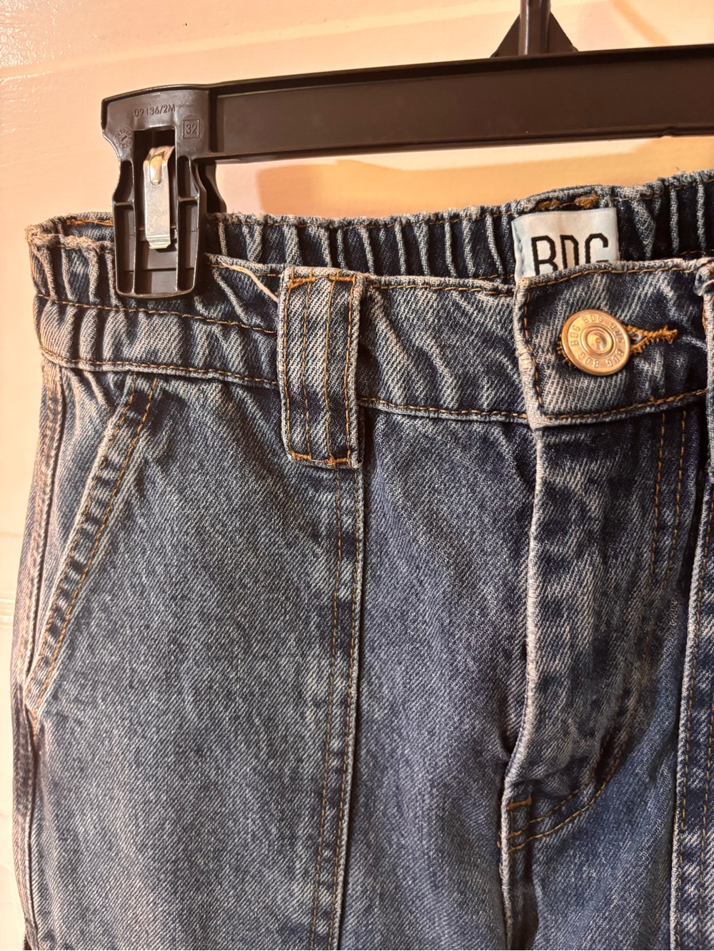 Urban Outfitters BDG Blue Wide-Leg Skate Jeans - Picture 2 of 6
